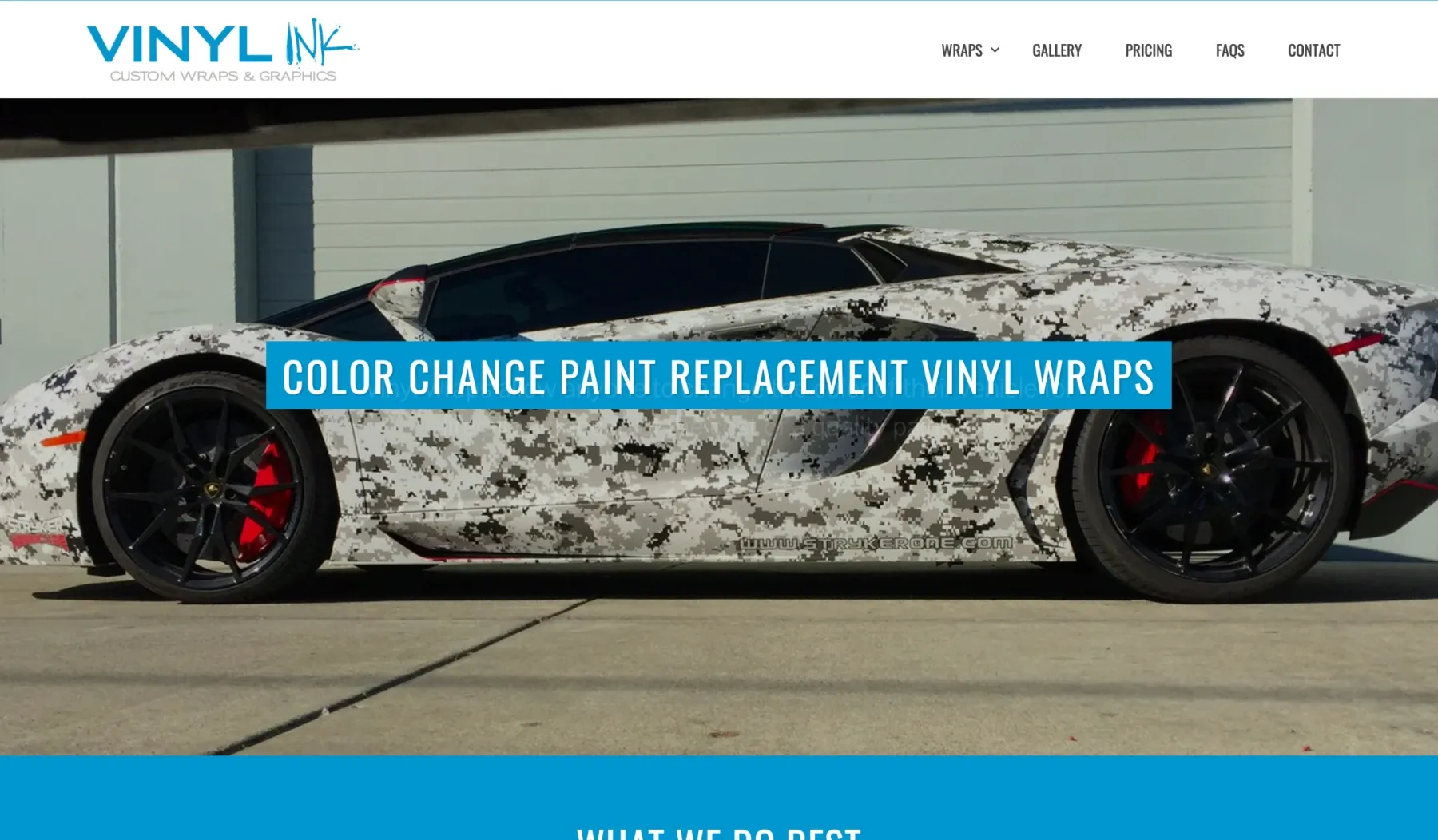 Original Vinyl ink website